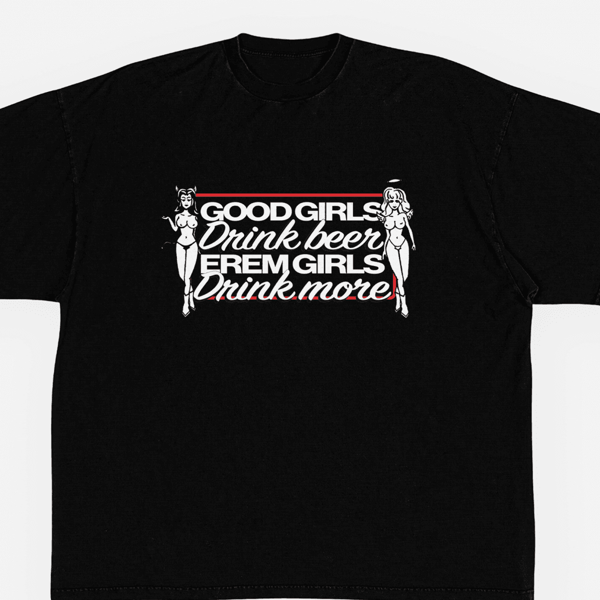 Good girls tee — pohled produktu